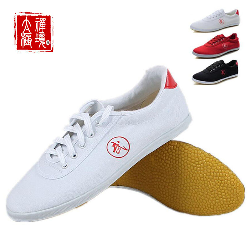 Chinese Tai Chi Kungfu Shoes Martial Arts Sneakers Unisex Sport Canvas Footwear