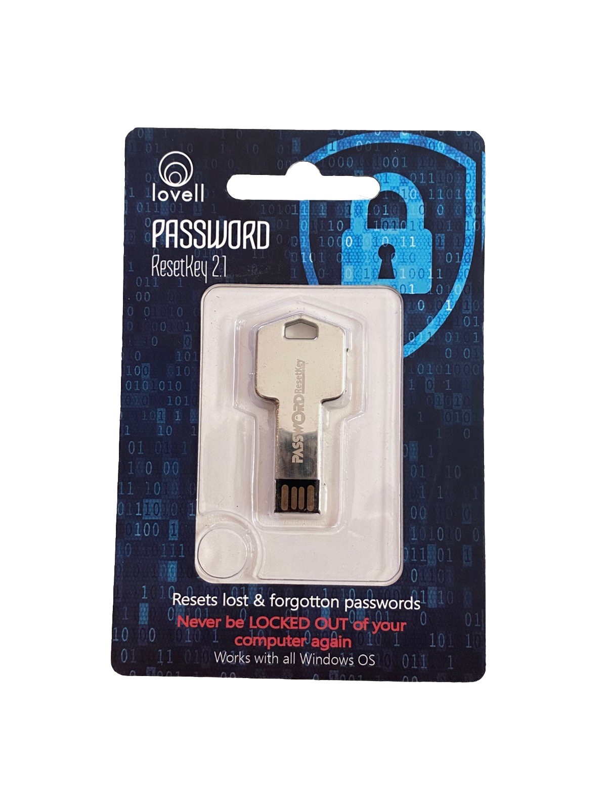 Password Reset Key II Next Generation - USB 3.0 Key Works with Windows