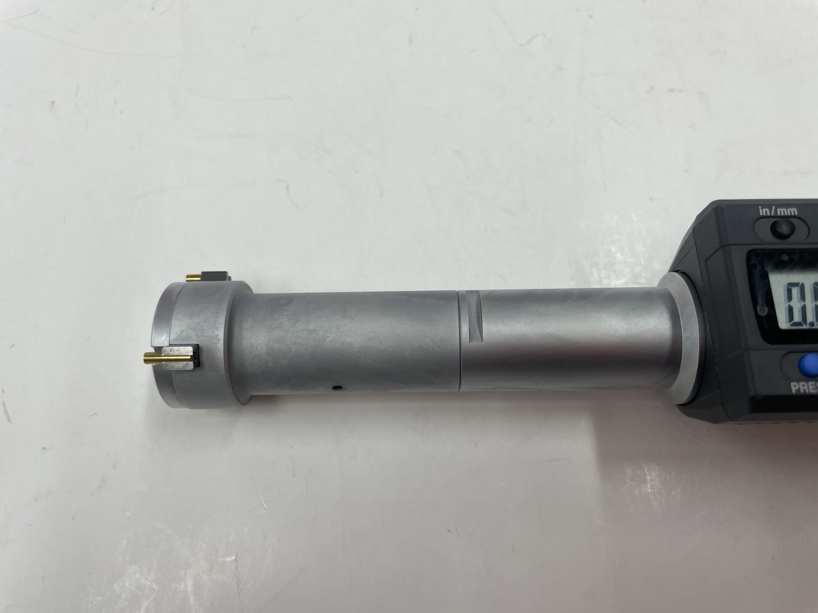 Mitutoyo 468-267 Digimatic Holtest Three-point Internal Micrometer 1”-1.2”