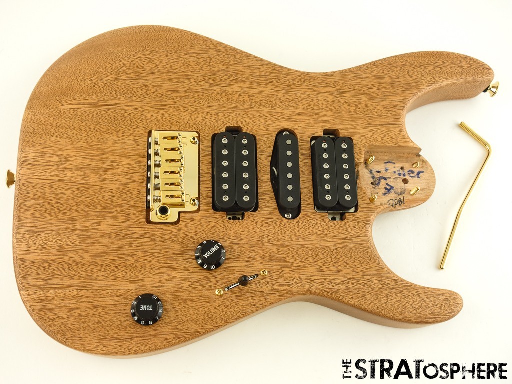 Charvel DK24 HSH Pro Mod Dinky LOADED BODY Gotoh Seymour Duncan Natural Mahogany