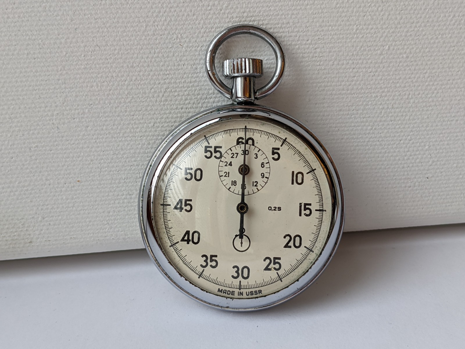 Vintage Soviet mechanical stopwatch AGAT made in USSR