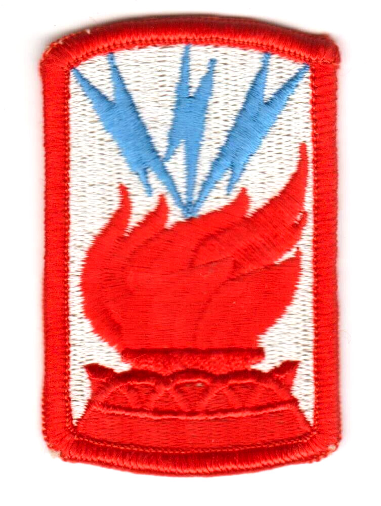 US ARMY 187th SIGNAL BRIGADE Patch Full Color