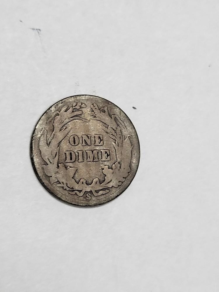 1911 S Barber Dime
