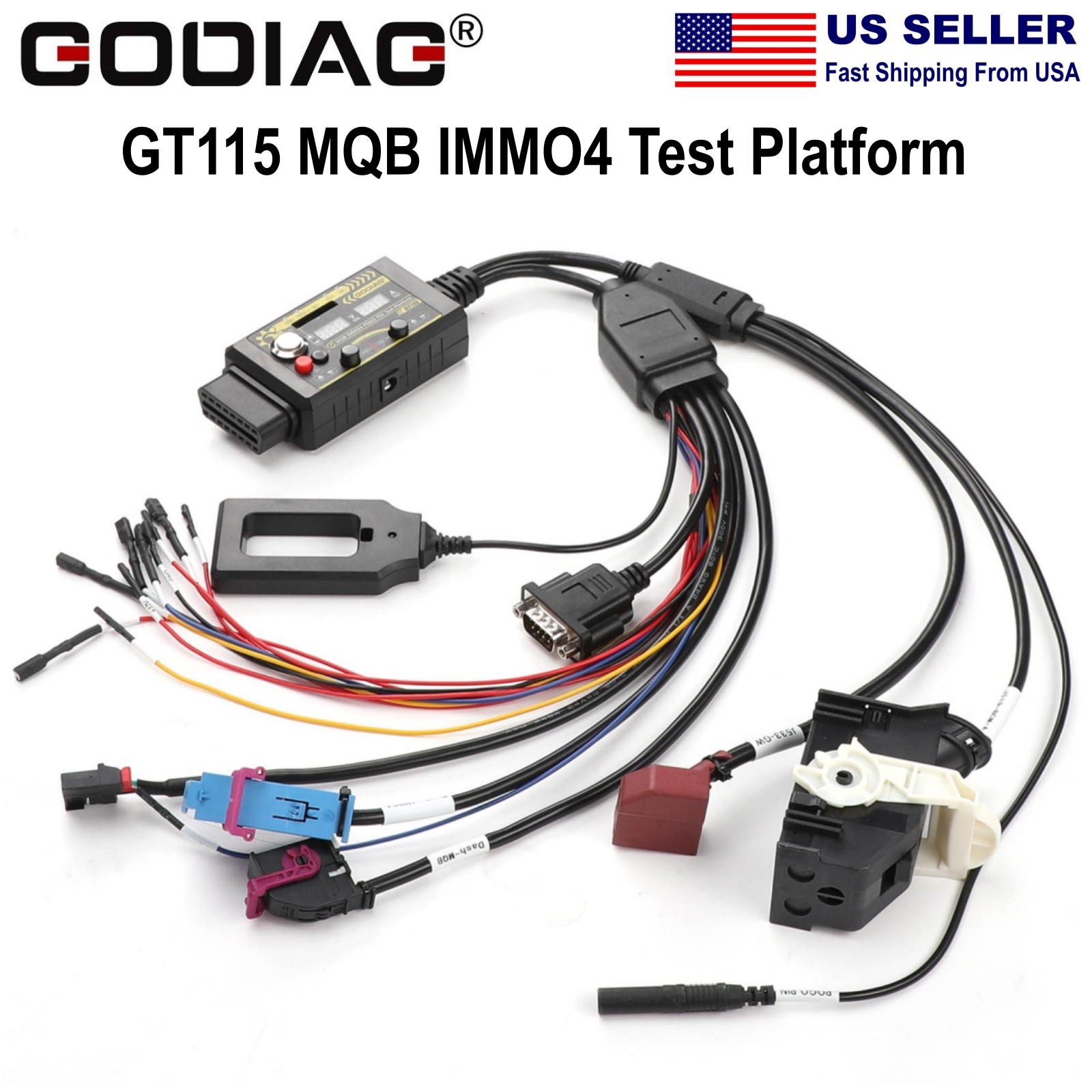 GODIAG GT115 for M-Q-B IMMO4 CAN-Bus UDS Test Platform +POGO PIN Read Write Data