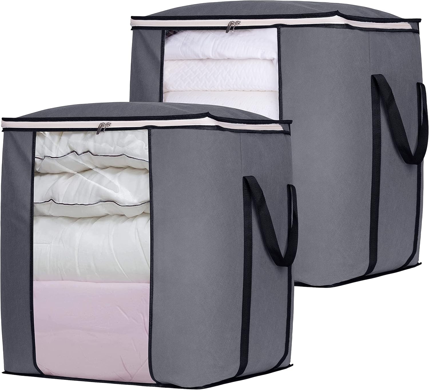 SLEEPING LAMB 120L Extra Large Blanket Storage Bags Breathable Clothes