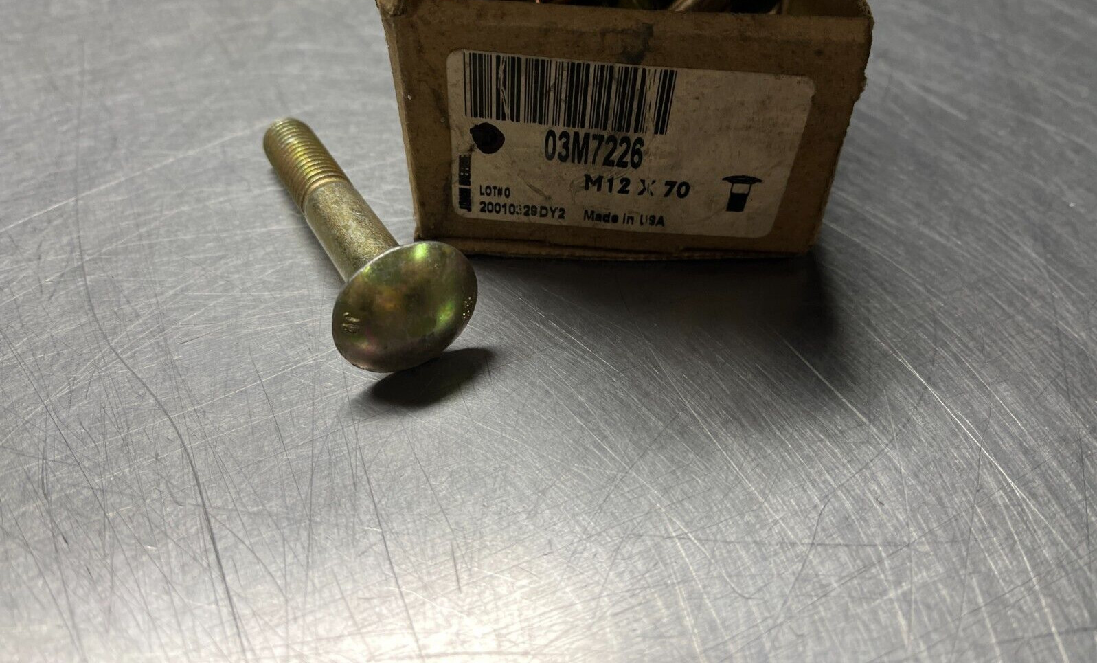 03M7226 GENUINE OEM John Deere BOLT M12x70