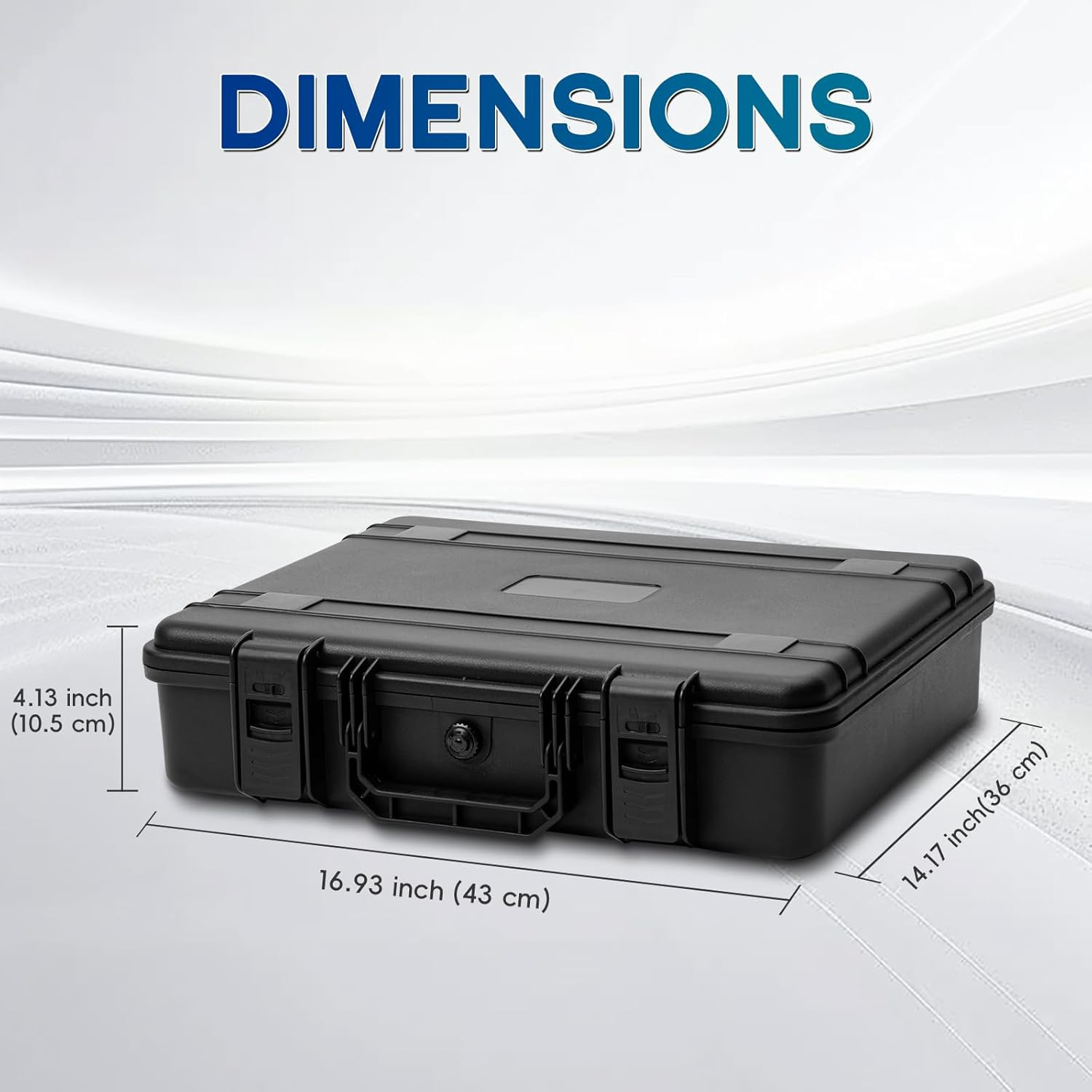 CASE ONLY, Wireless Mic - Hard Shell Case for Shure BLX288/SM58/PG58/BETA58A