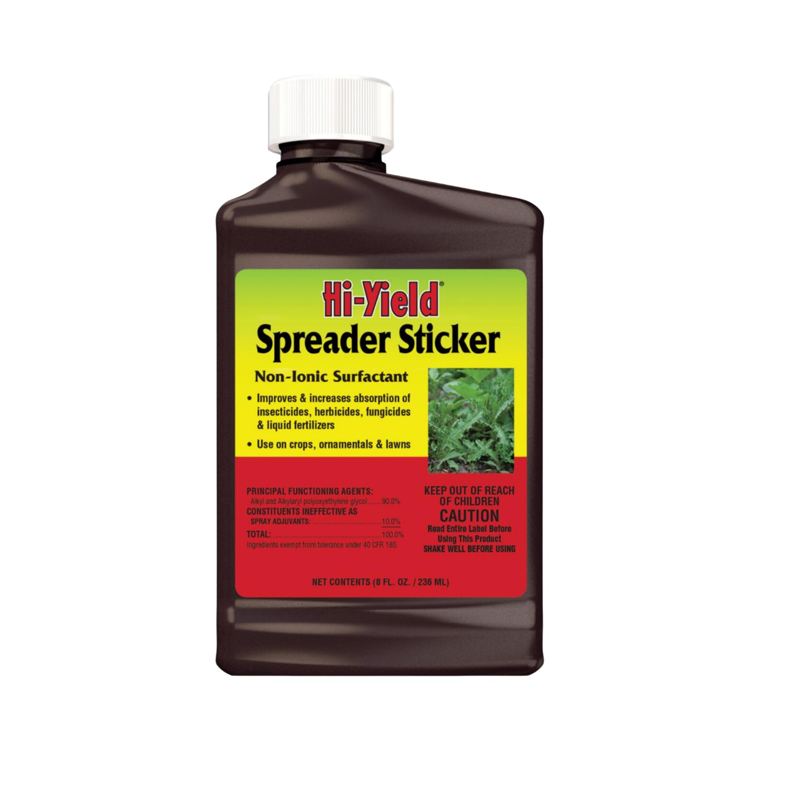 Hi-Yield 32005 Spreader Sticker, 8oz 8 oz, clear