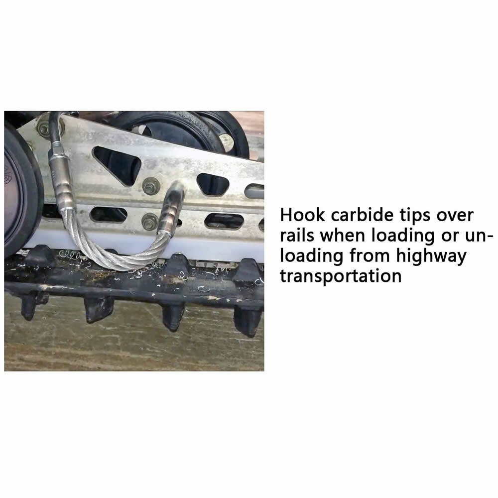 Dura Flex Left&Right Snowmobile Ice Scratchers Snow Scratcher Reverse Compatible