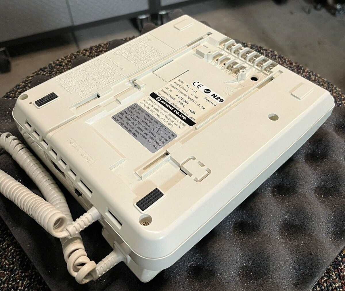 (1) Aiphone MY-1CD MASTER STATION for PAN TILT VIDEO ENTRY SECURITY INTERCOM