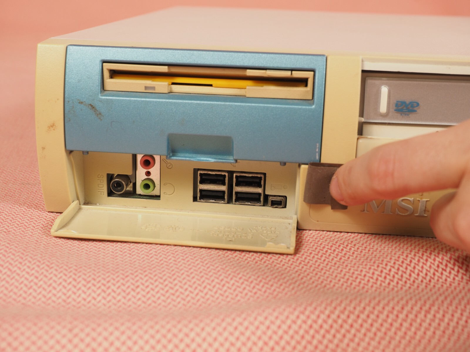 Vintage MSI Hermes 650 MS-6232 Computer Pentium 4 1.6Ghz