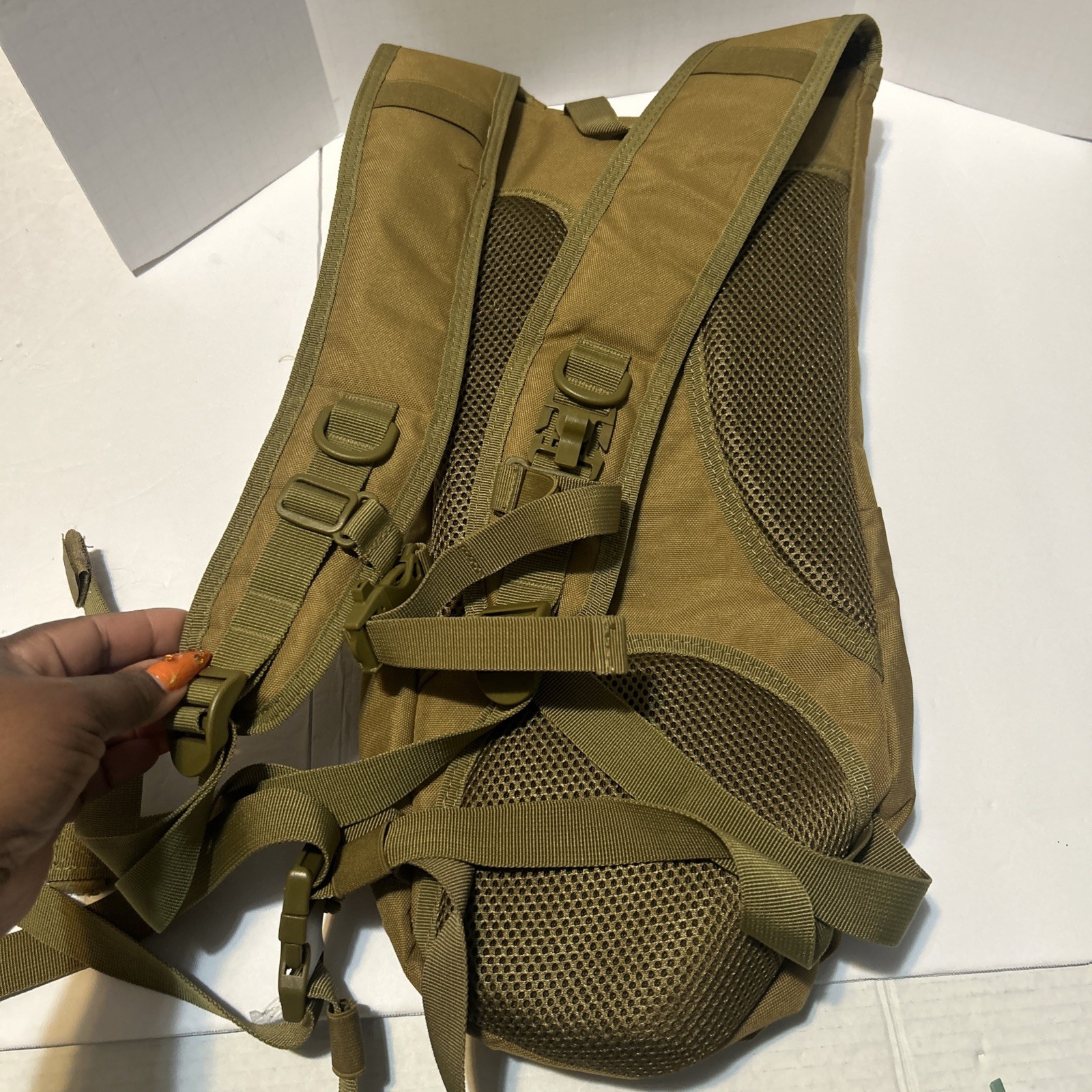 Tactical Molle Hydration Pack Backpack with 3L TPU Water Bladder Camelbak Style