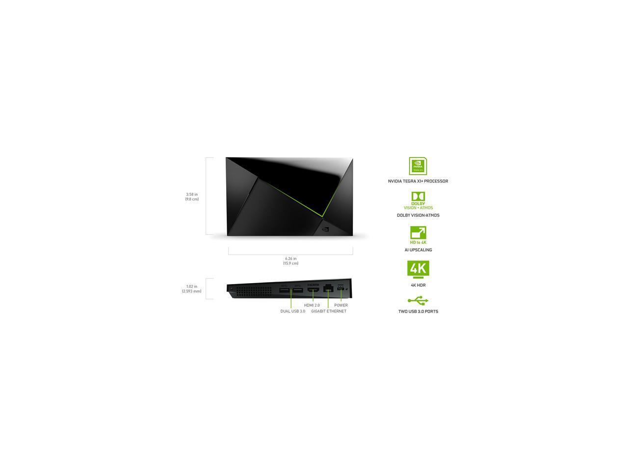 NVIDIA SHIELD Android TV Pro 4K HDR Streaming Media Player High Perfor G2U