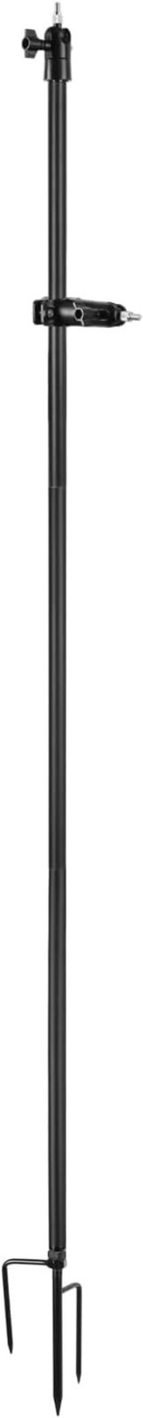Versatile 2-in-1 Ground Stake Mount for Cameras & Solar Panels - Adjustable 51in