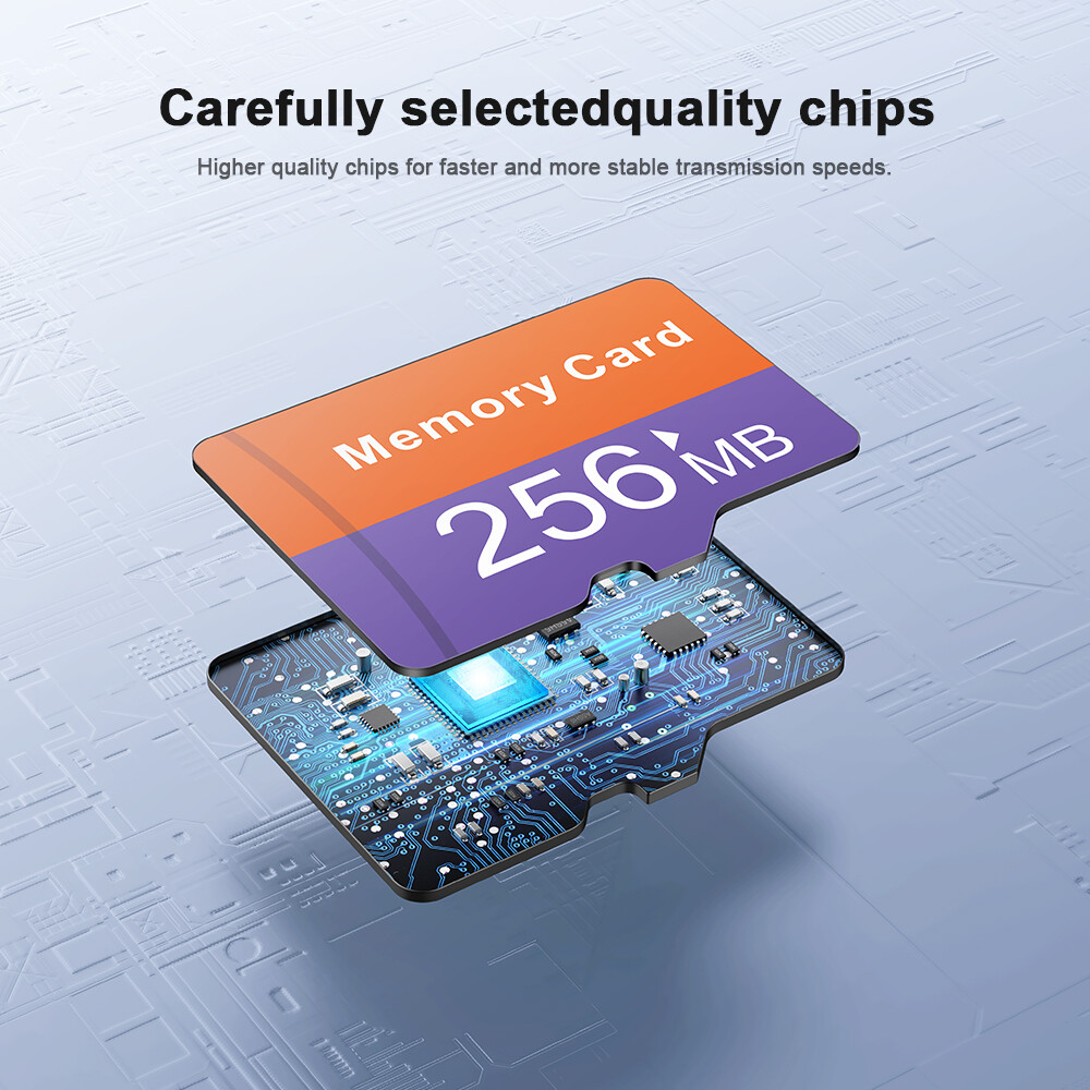 256MB Micro SD Card Flash TF Card SD Card SDHC Class 4 Memory Cards LOT