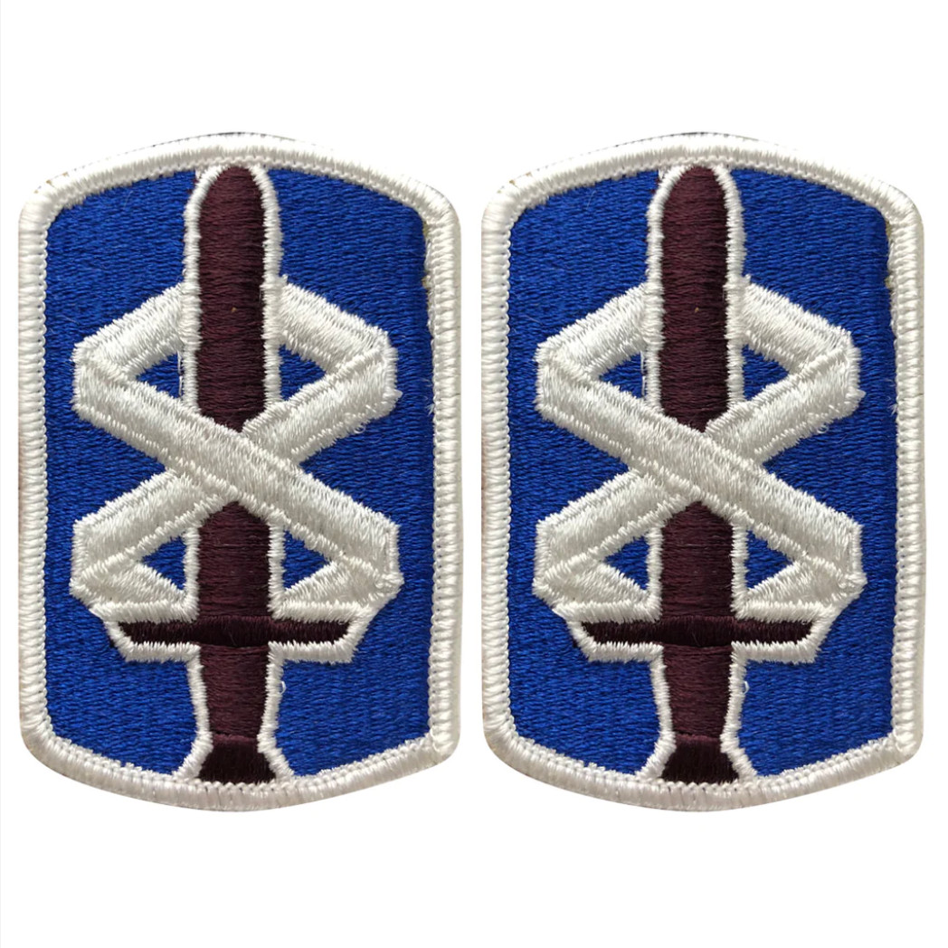 GENUINE U.S. ARMY PATCH: 18TH MEDICAL COMMAND - COLOR