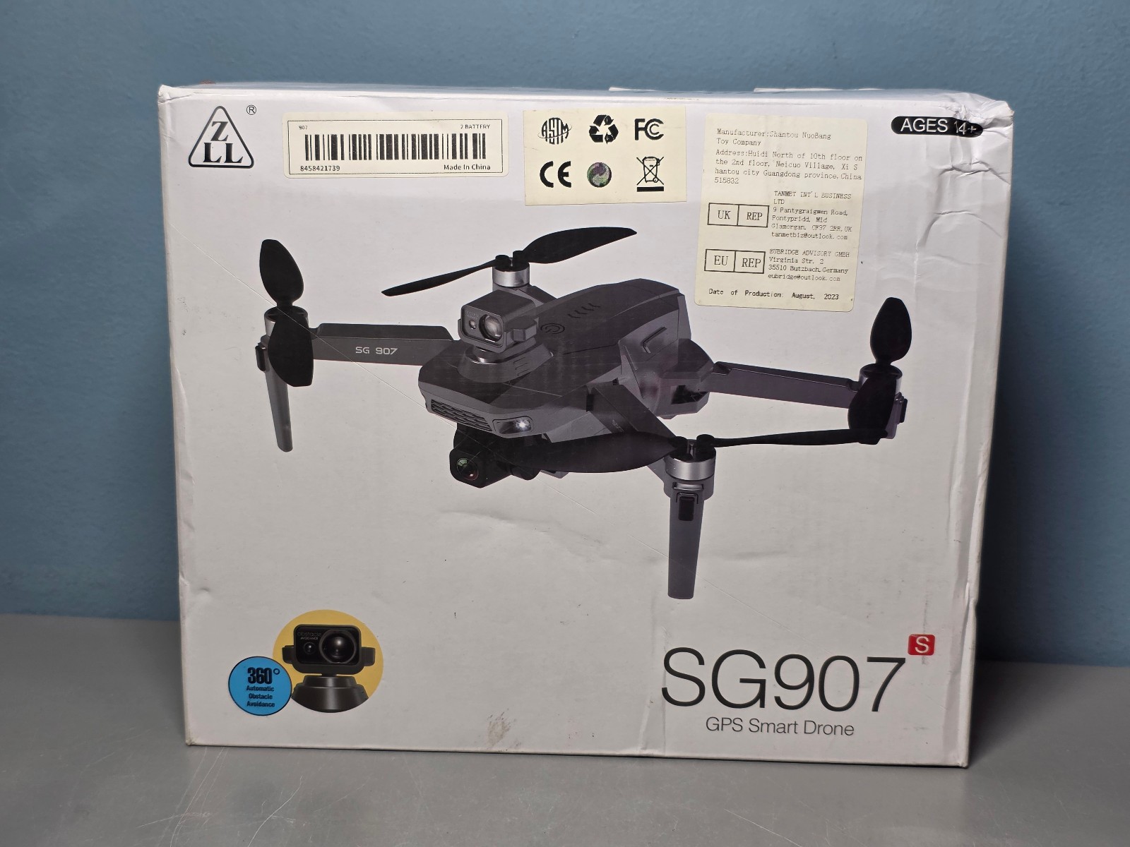 ZLL SG907 S GPS Smart Drone GPS Return Home Programmable Way Point Flight New