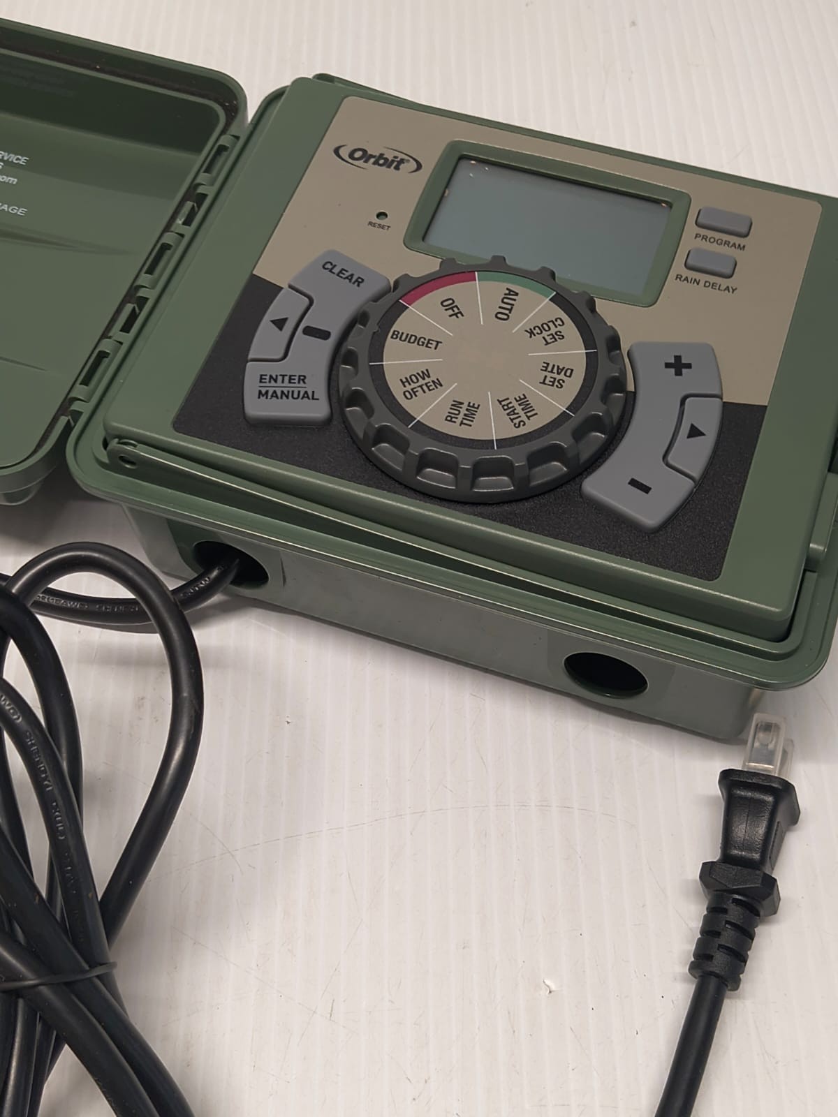 Orbit 57894 4-Station Easy-Set Logic Indoor/Outdoor Mount Irrigation Controller