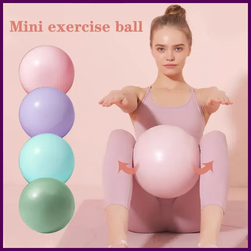25cm Mini Yoga Ball Anti-Slip Pilates Fitness Exercise Ball Home Gym