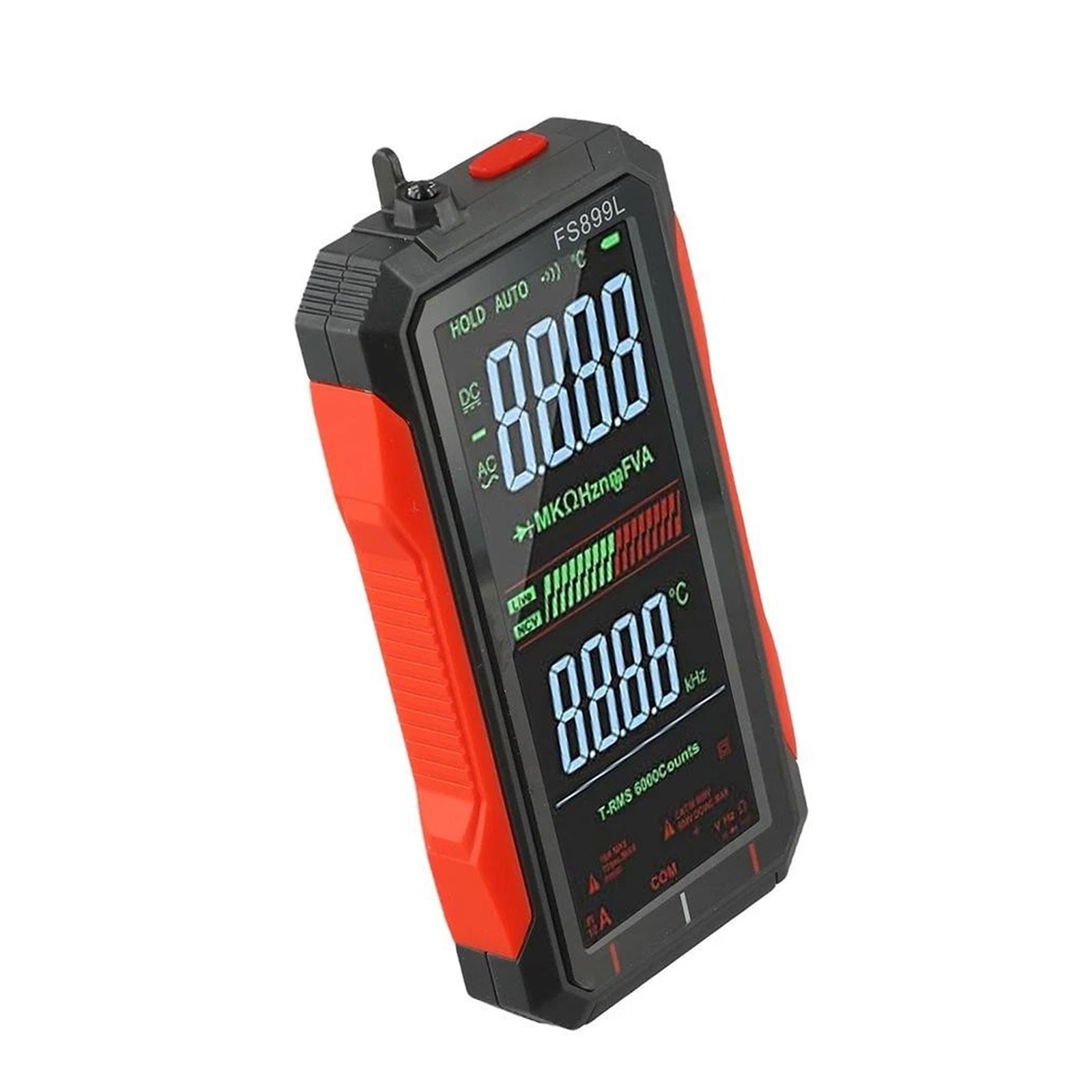 USB C Rechargeable Digital Multimeter with Large Display for Electrical Testing