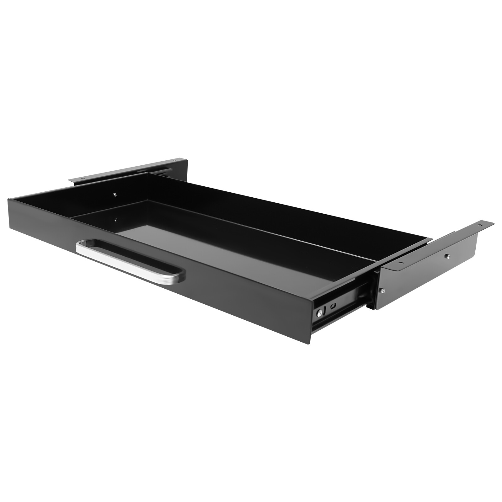 21.5” Under Desk Sliding Pull-Out Drawer Drawer Easy Slide Out Storage Organizer