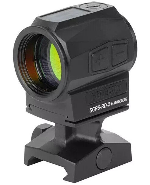 Holosun SCRS-RD-2 Solar Recharging System Multi-Coating Red 2 MOA Dot Sight