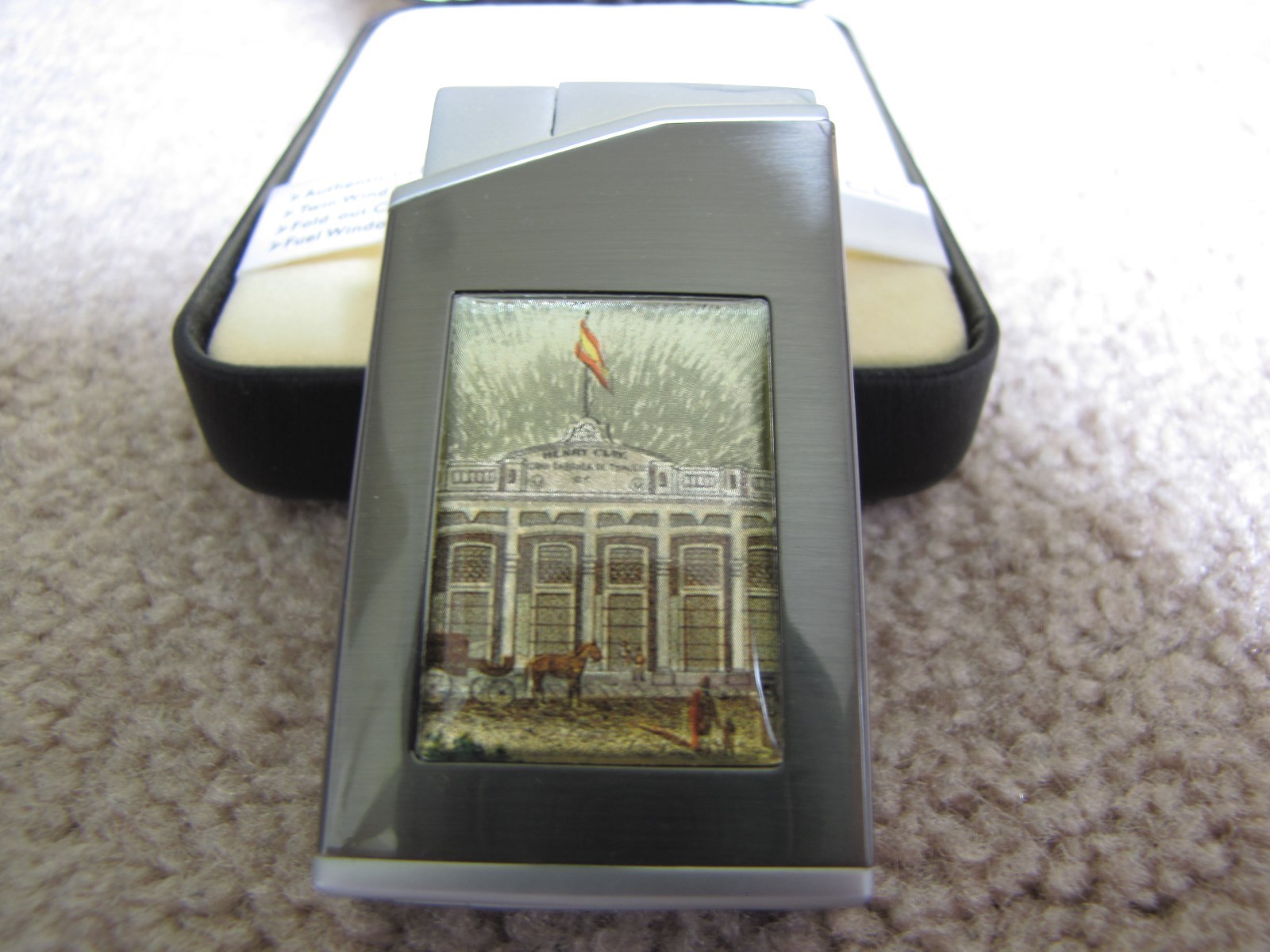 Lotus Cuban Vista - Henry Clay Dual Torch Cigar Lighter w/Punch - New