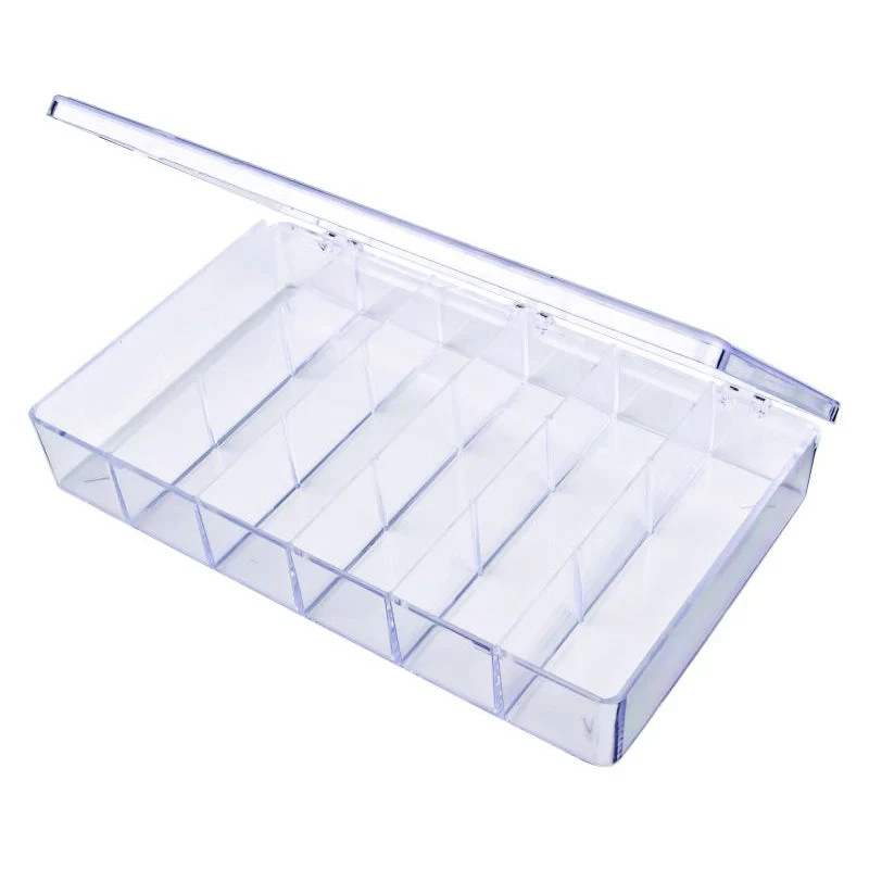 Flambeau 6658CB Crystal Clear 6 Compartment Box