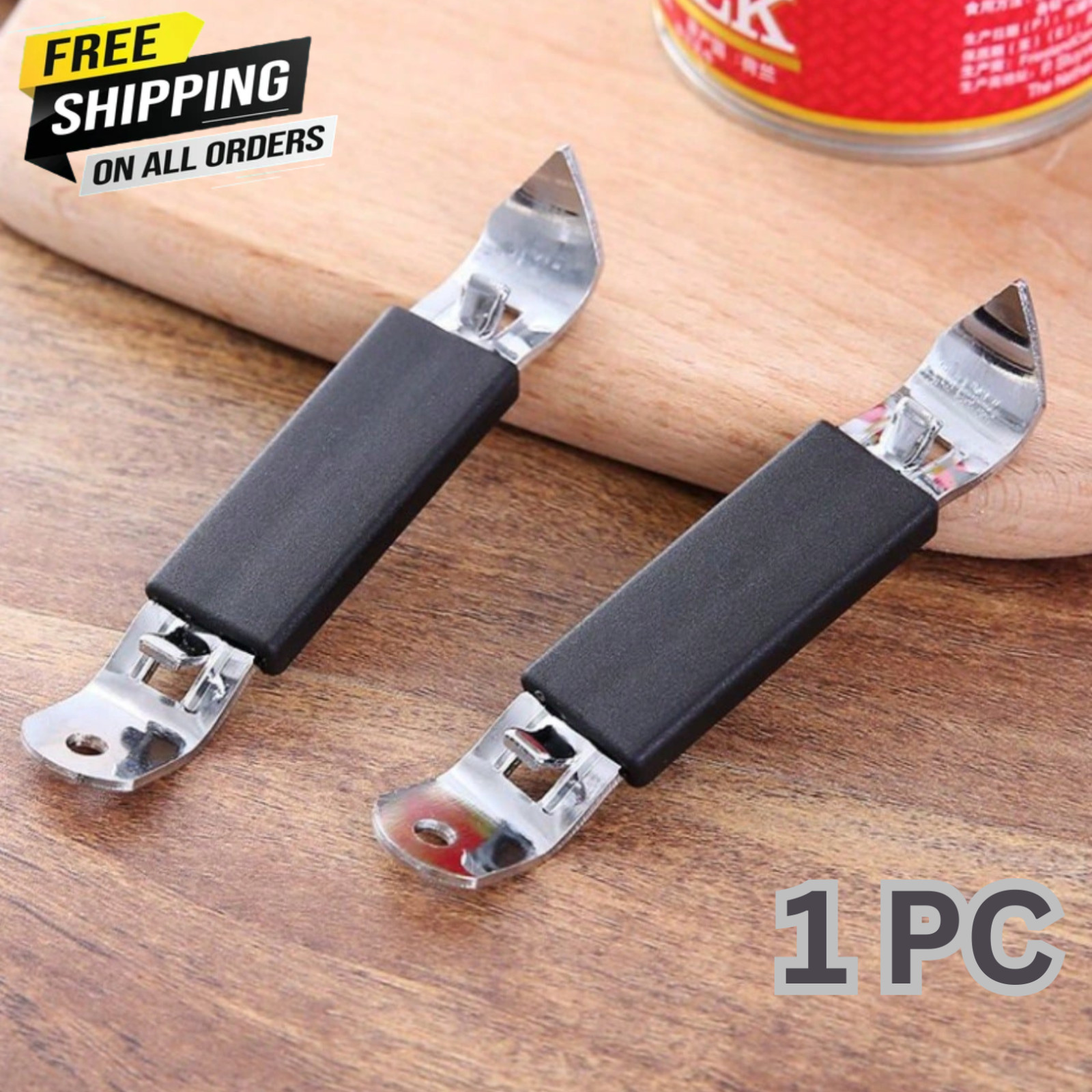 Magnetic Bottle & Can Opener For Refrigerator Stainless Steel Church Key Openers