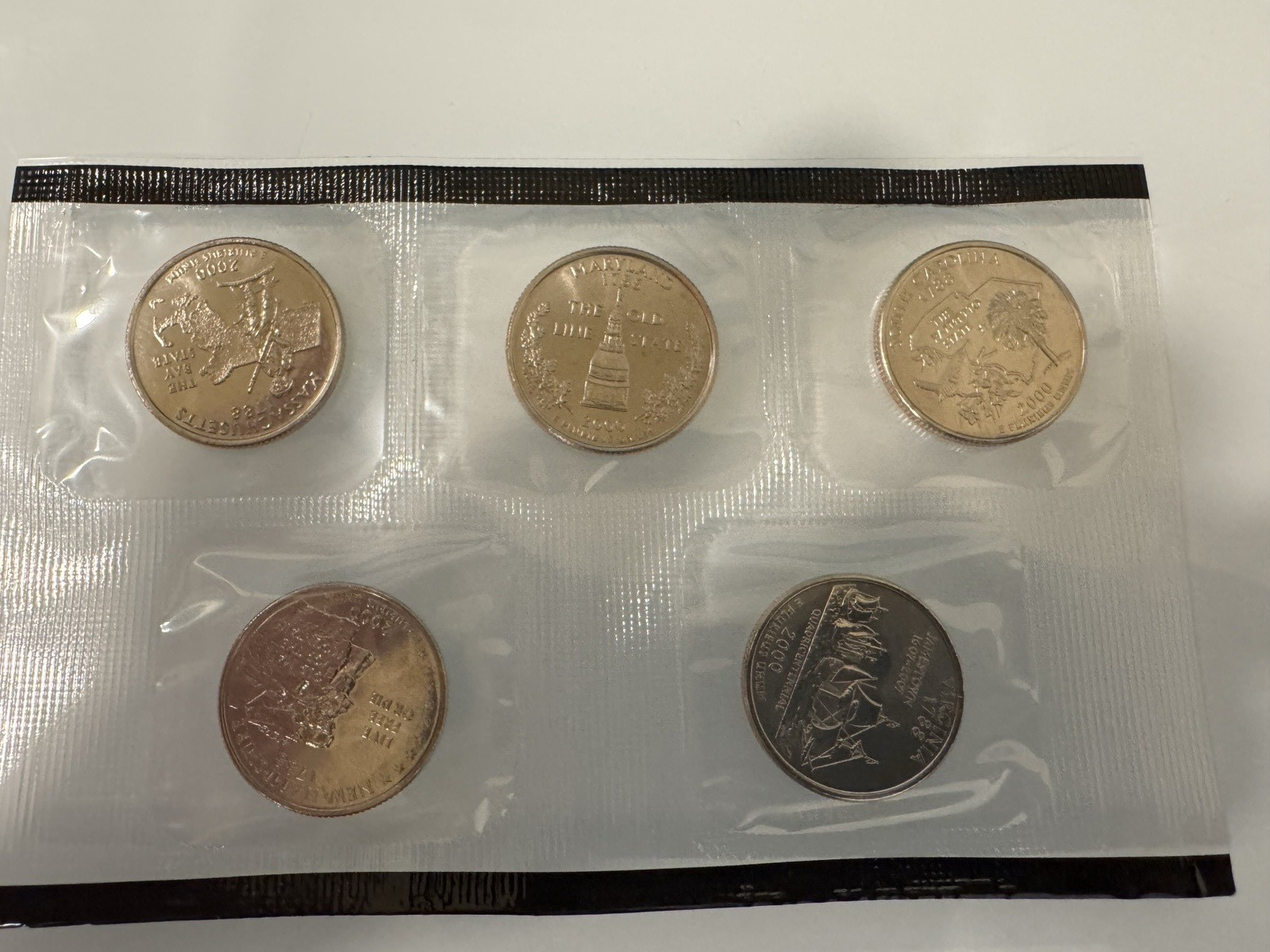 2000-D U.S. State Quarters Mint Set Uncirculated