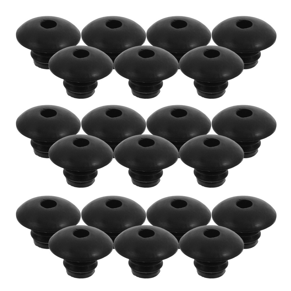 50 Pcs Pegboard Hook Lock Securing System Thread Plugs Locks Hooks