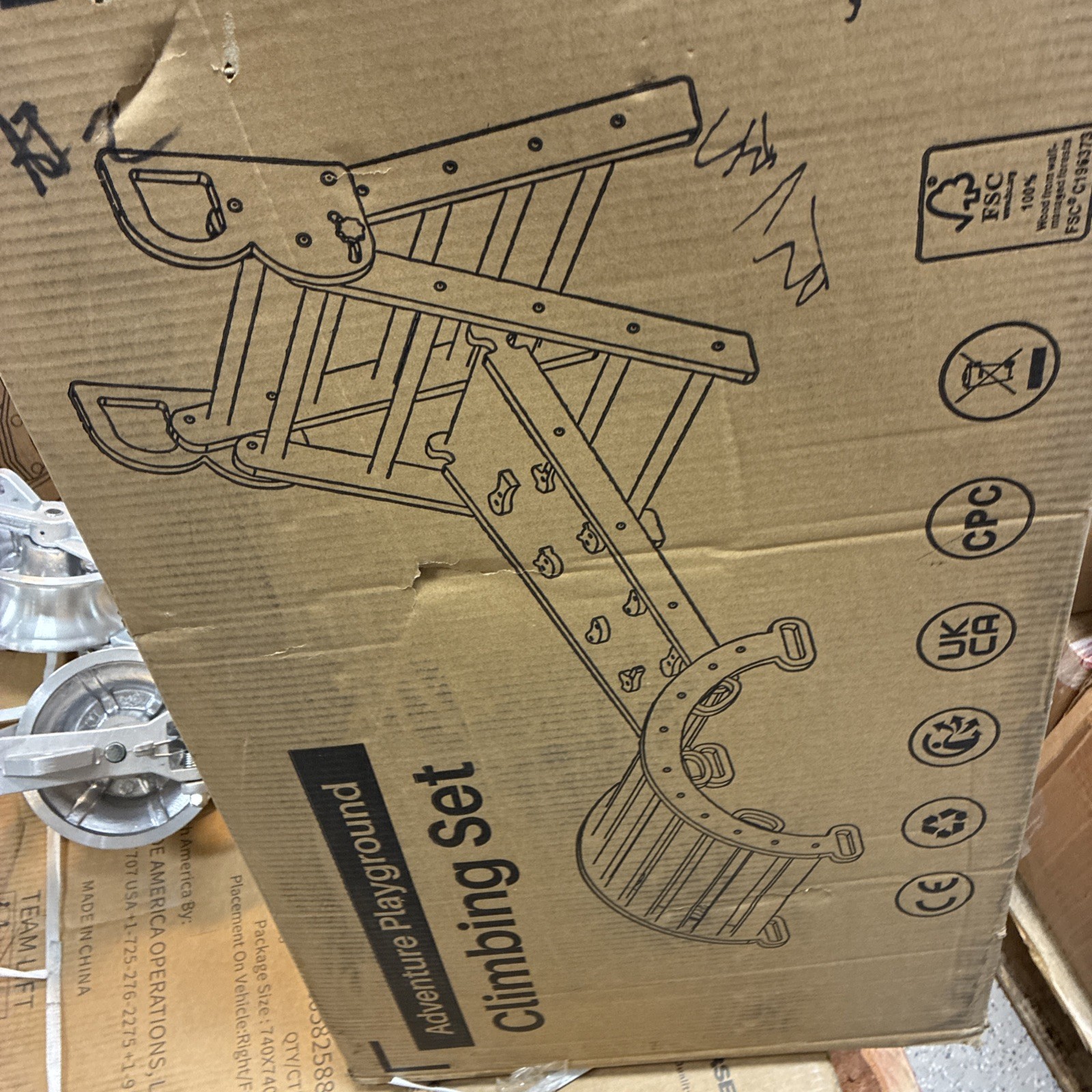 Adventure Playground Climbing Set