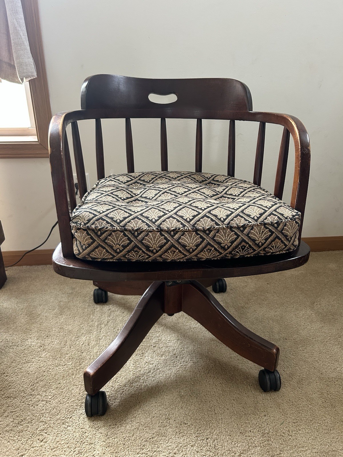 Vintage Bankers Chair