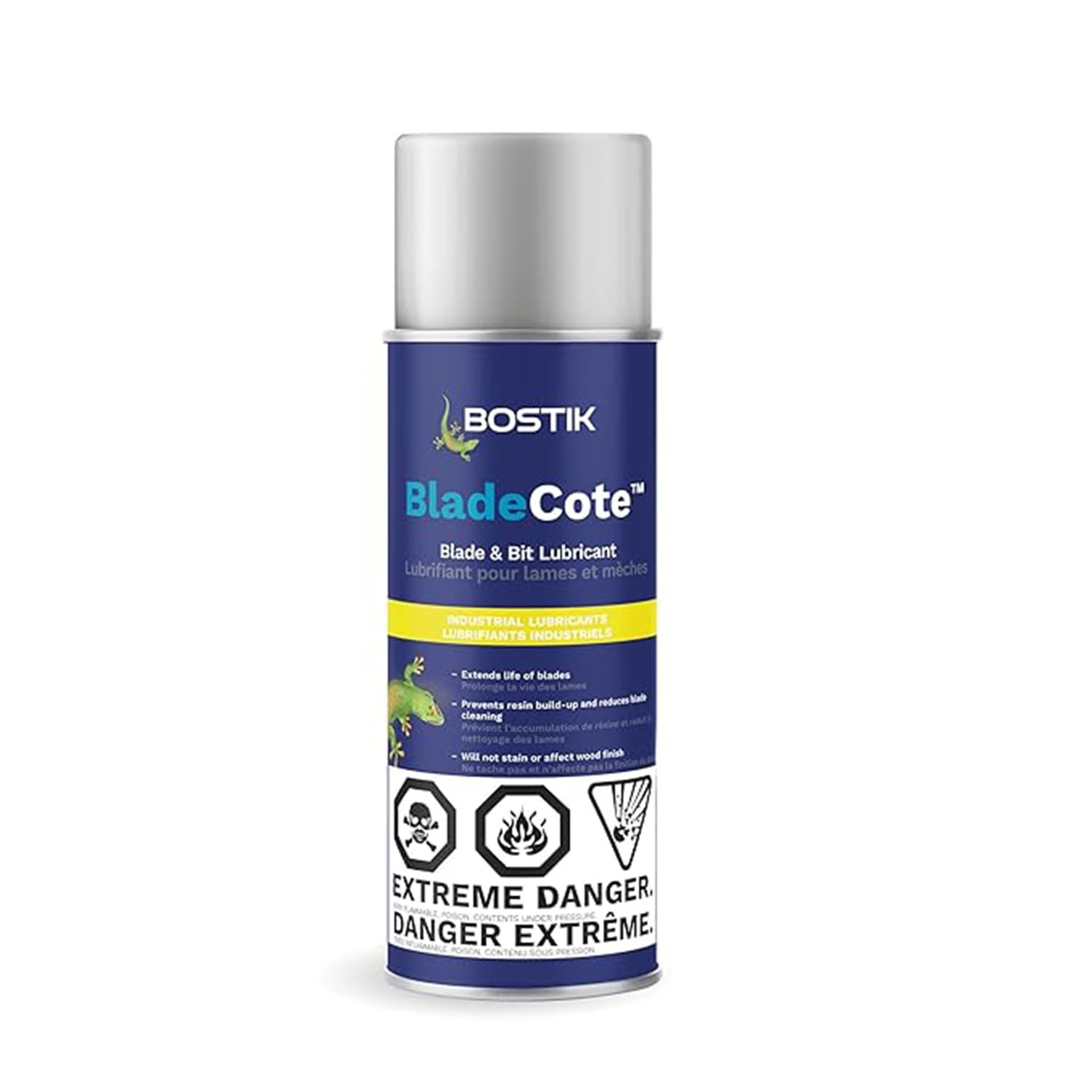 Blade Lubricant Aerosol 10.75 oz Dry Spray Silicone Free Bostik BladeCote