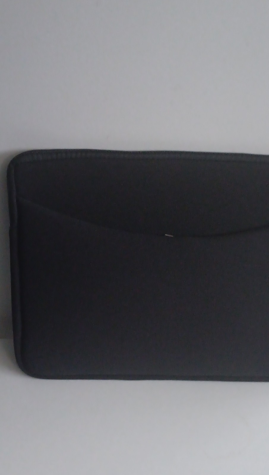 Black Neoprene Padded Sleeve Case for 13 Inch Universal Laptop Solid Pattern
