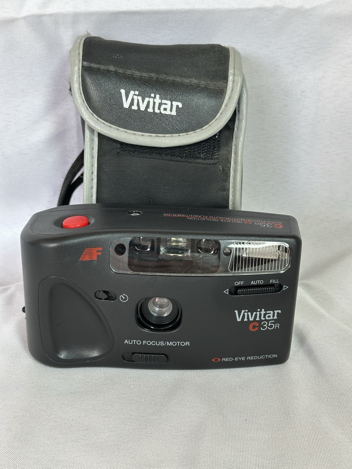 Vivitar C35R 35mm Camera - Point & Shoot Film Camera - With Bag- Tested *RARE*