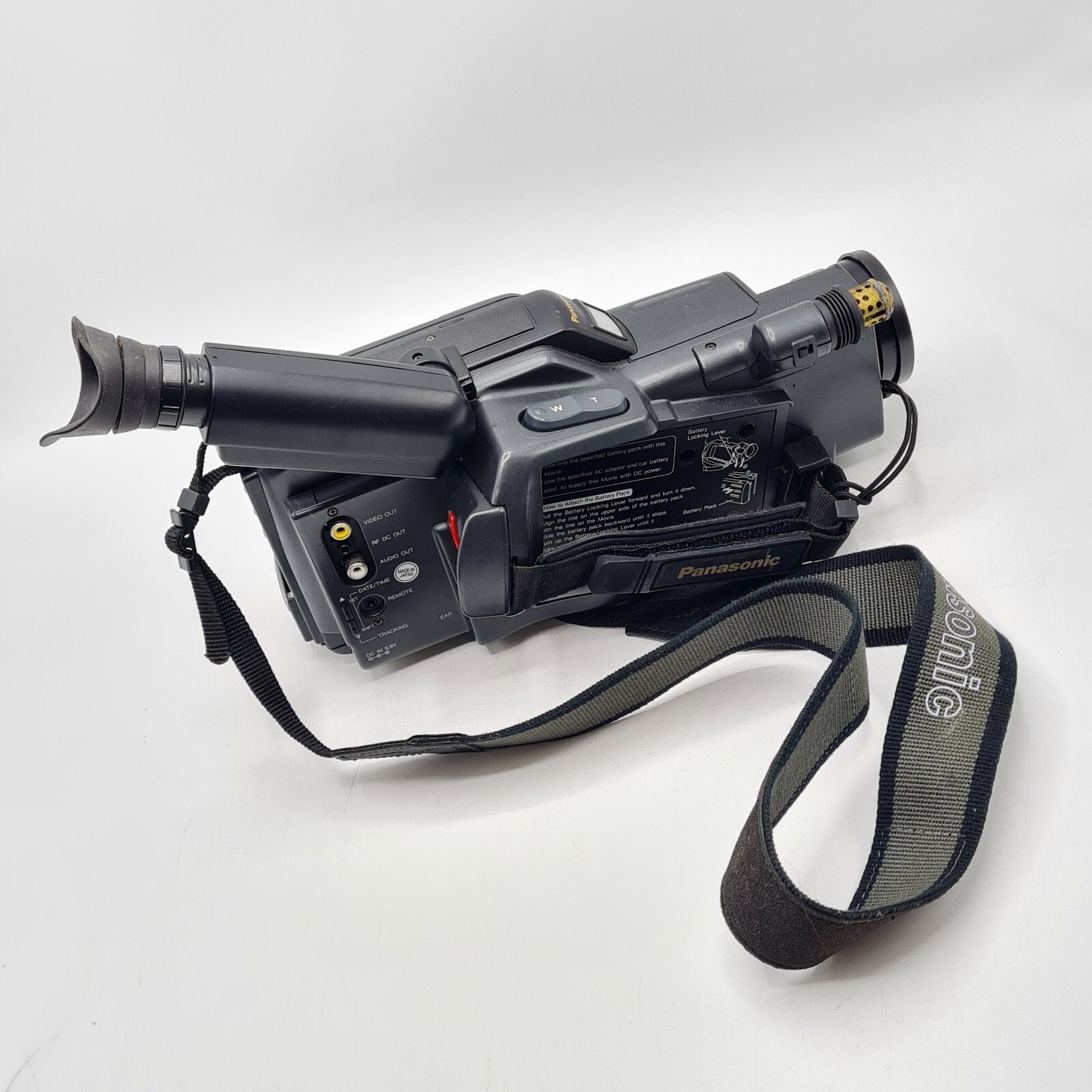 Panasonic NV-MC20B Video Recorder Camera Unit Only No Battery Untested & Case