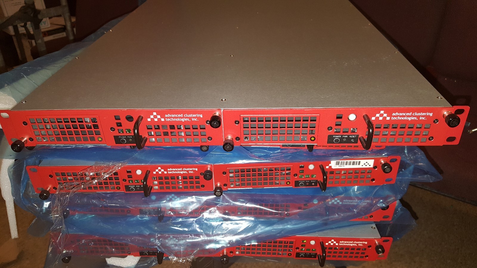 NEW ADVANCED CLUSTERING TECHNOLOGIES, INC. Customizable HPC Cluster Cabinets