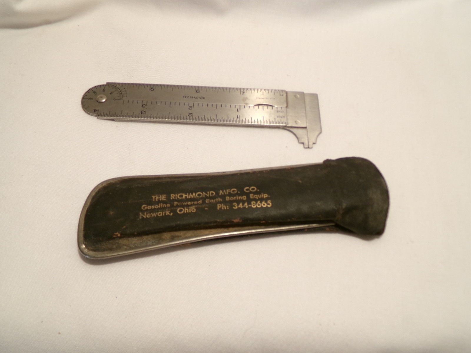 The Executive Pocket Chum Caliper/Protractor
