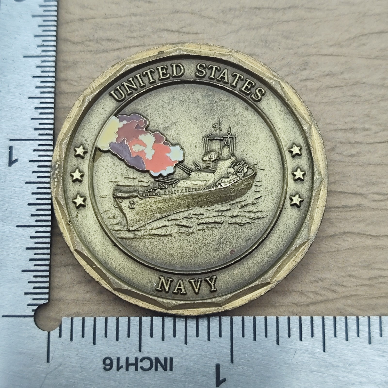 US Department of the Navy Challenge Coin