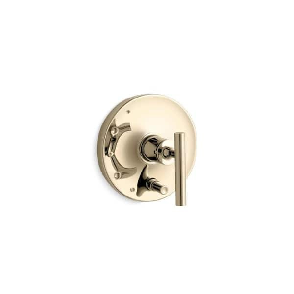 Kohler Purist T14501-4-AF Single Handle Valve Trim In Vibrant French Gold