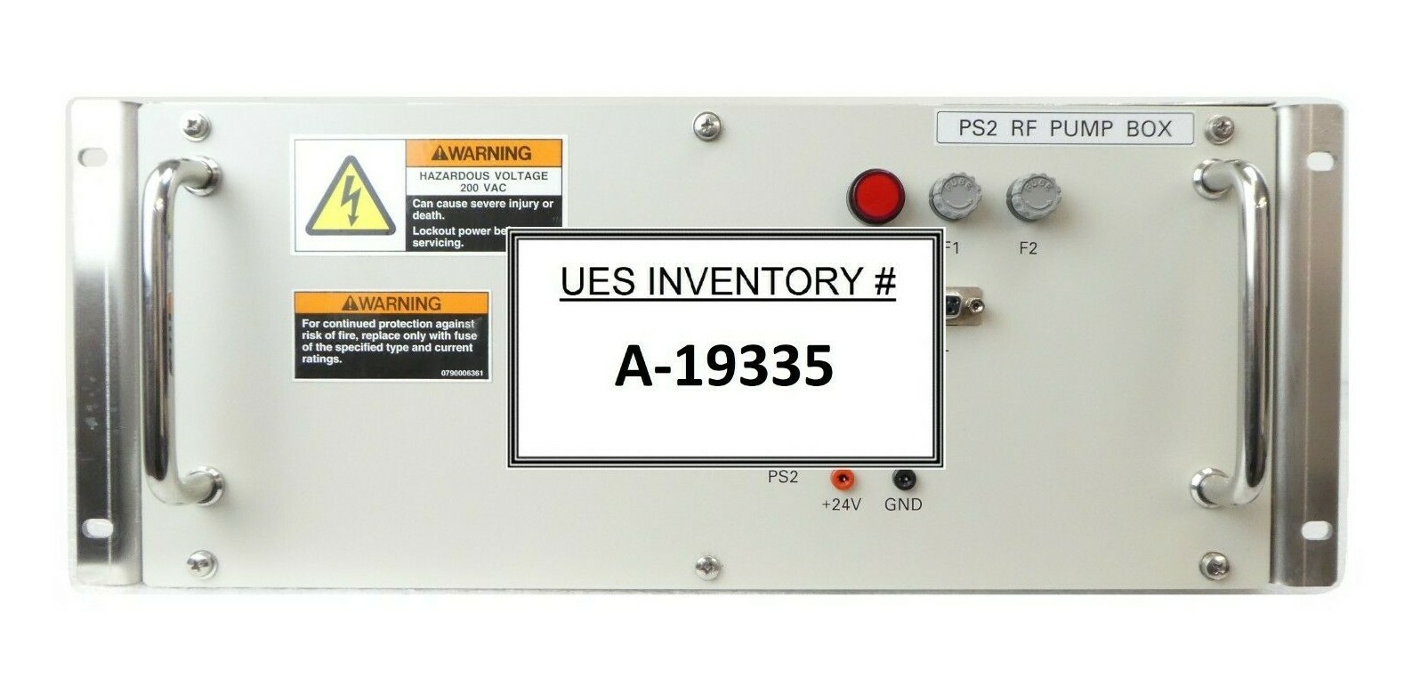 TEL Tokyo Electron PS2 RF Pump Box 2L81-050065-V1 2L81-050053-V1 2L81-050054-V1