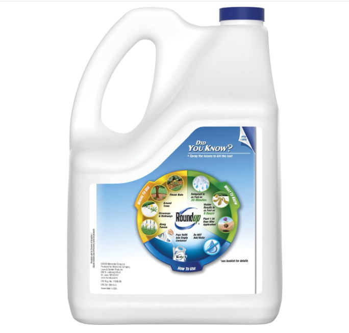 Roundup Concentrate Weed Killer - Trees, Driveways, Walkways 1.25 Gallons