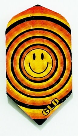 Happy Face Slim Dimplex Dart Flights