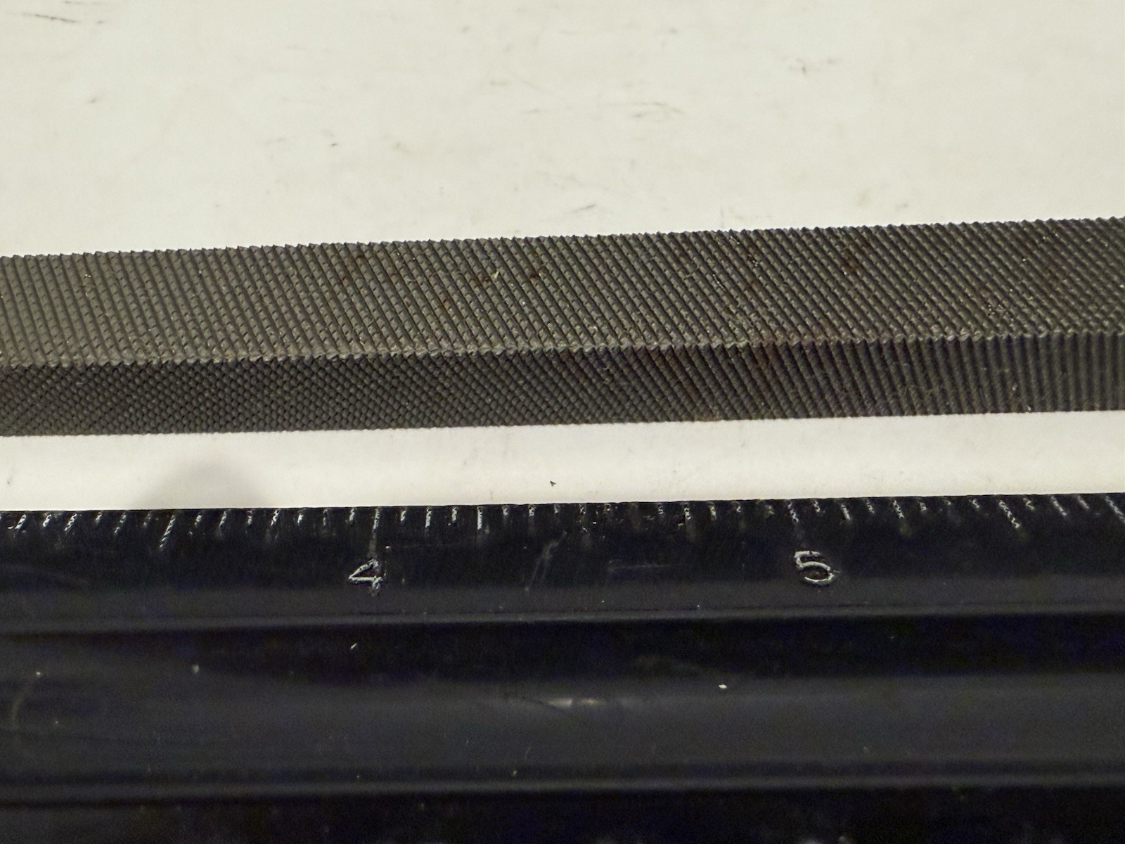 New Heller 10” Square Second Cut File, 3/8" Square