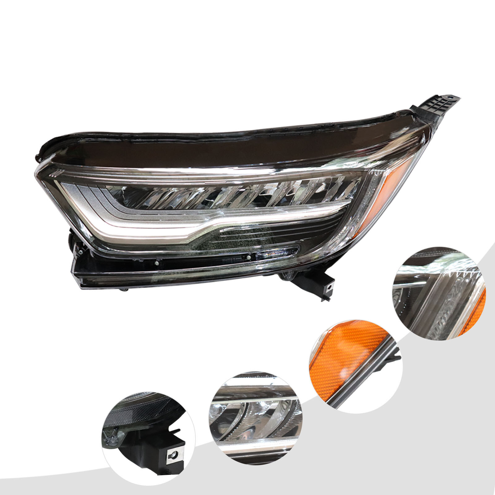For 2017 2018 2019 2020 2021 Honda CRV Touring Left Side Headlight LED Headlamp