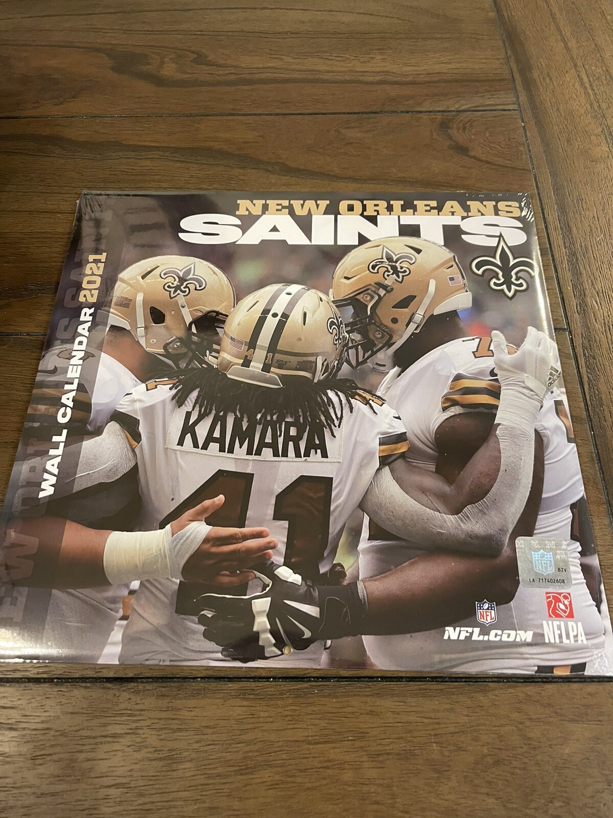 NFL Calendar 2021 New Orleans Saints Wall Calendar 30x30 Calendar Football