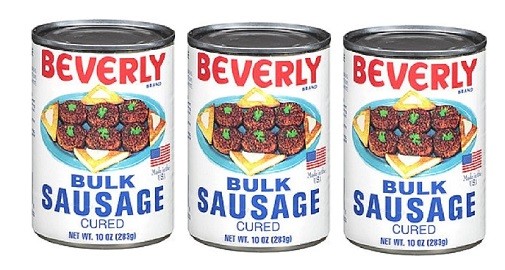 Beverly Bulk Sausage Cured 3 Pack