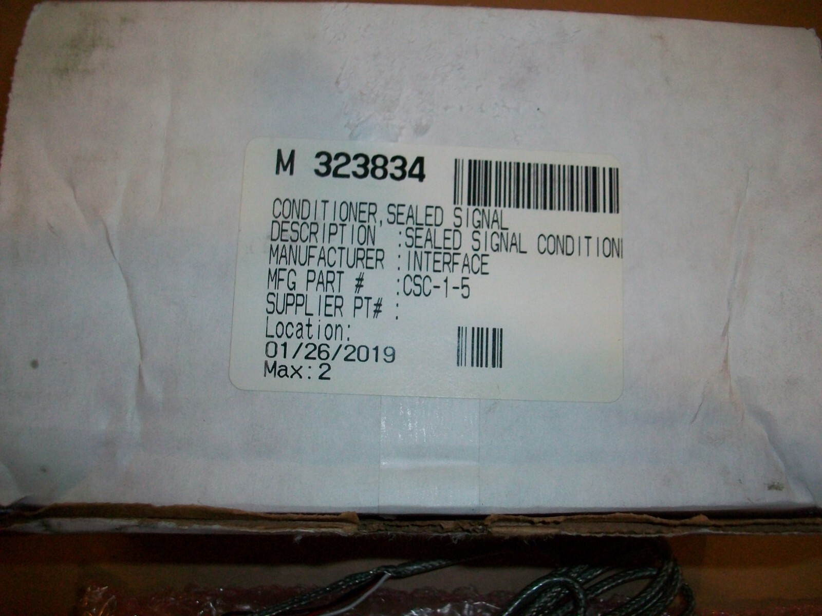Interface Signal Conditioner CSC-1-5 NEW +/- 10vdc