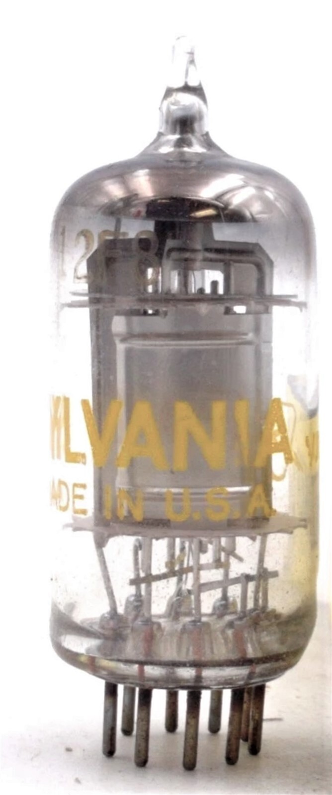 12F8 TUBE SYLVANIA NIB TESTED & BOXED VINTAGE COMMERCIAL SURPLUS